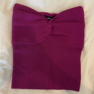 Olivaceous Fuchsia Knit Top